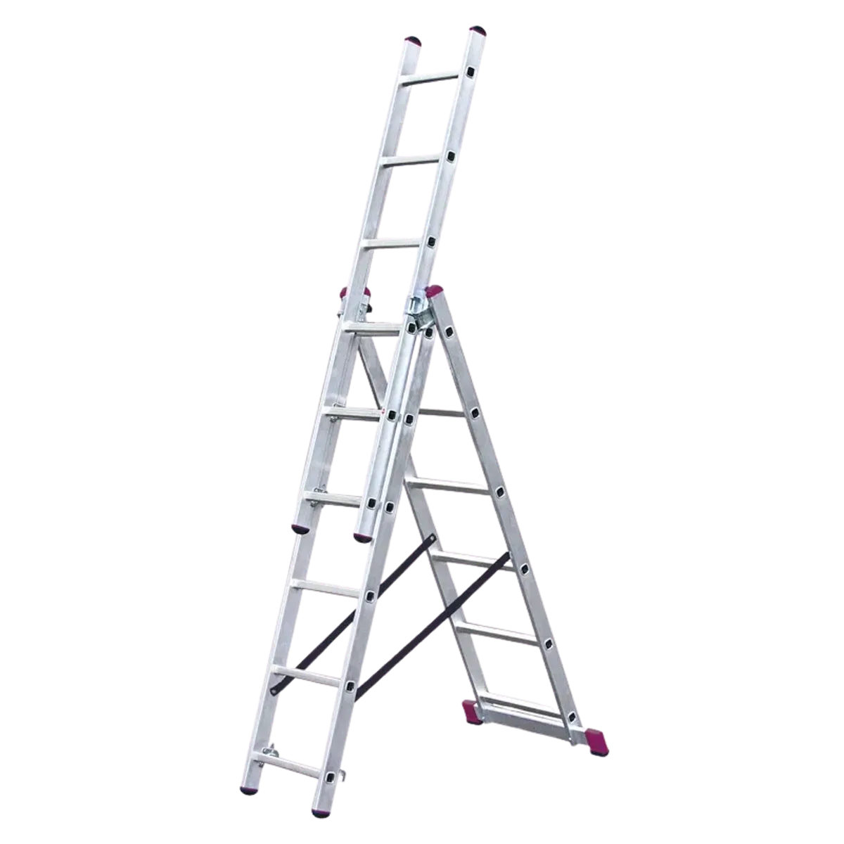 Трёхсекционная лестница KRAUSE CORDA 3×6